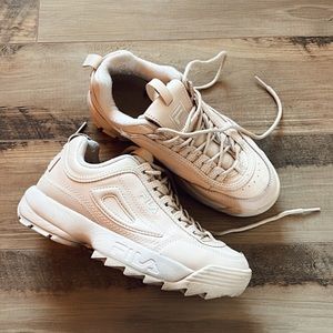 Womens Fila Disruptor 2 Premium sneaker tender peach